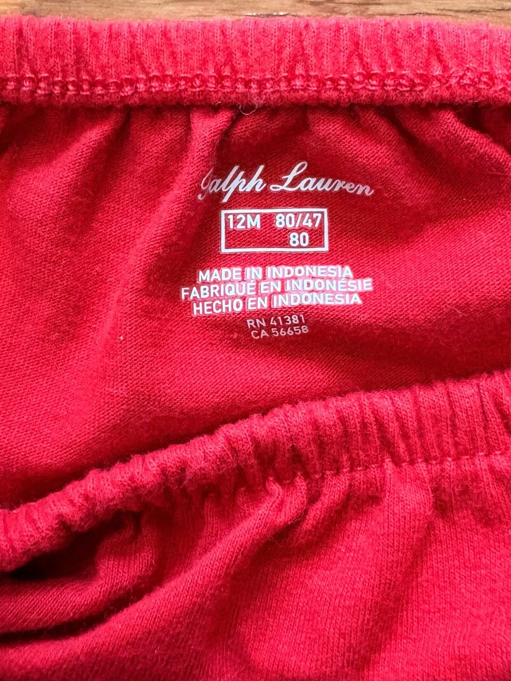 Ralph Lauren Red Sweater Dress with Plaid Pleated Skirt & Bloomers